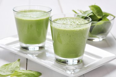Spinach smoothies